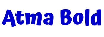 Atma Bold font